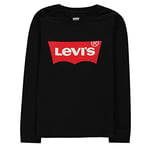 Levi's Kids -l/s Batwing Tee Boys, Black, 2 Years