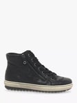 Gabor Bulner Leather Hi-Top Trainers