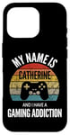 Coque pour iPhone 16 Pro Mon nom est Catherine et j'ai un ajout de jeu