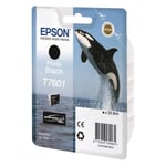 Epson T7601 - 26 ml - photo noire - original - blister - cartouche d'encre - pour SureColor P600, SC-P600