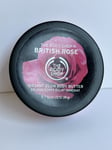 The Body Shop British Rose Instant Glow Body Butter 50ml New