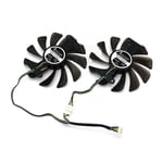 GPU Cooling Fan Graphics Card Cooler for ZOTAC GeForce GTX 1080 1070 AMP Edition