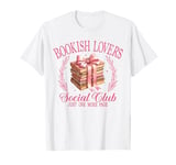 Book Lovers Social Club Bookish Demure Coquette Cutesy T-Shirt