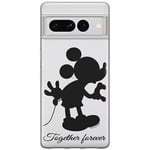 ERT GROUP Coque de téléphone Portable pour Google Pixel 7 Pro Original et sous Licence Officielle Disney Motif Mickey 005 Parfaitement adapté à la Forme du téléphone Portable, partiel imprimé