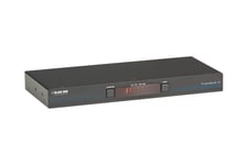 Black Box KVM Switch 4-Port USB Freedom II - tastatur/mus/USB/audiokontakt - 4 porte - TAA-kompatibel