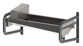 Kerbl Abreuvoir chauffant en acier inoxydable avec console murale 100 cm