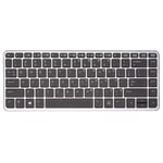 HP Elite - Tastatur - bakbelysning - Oppsett for Storbritannia - for EliteBook Folio 1040 G1