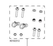 Thule Hardware Kit - Chariot Hängmatta Reservdel till Chariot Hängmatta (2013)