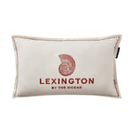 Lexington Logo Embroidered by the ocean pude 30x50 White