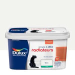 Peinture de rénovation simple et déco radiateurs Dulux Valentine blanc satin 2L