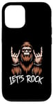 Coque pour iPhone 12/12 Pro Let's Rock Sasquatch Bigfoot