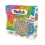 PlayMais Trendy Mosaic Mandala kit de Bricolage créatif pour Enfants à partir de 6 Ans | Plus de 3000 pièces & 6 modèles de mosaïque avec Mandalas | stimule la créativité et la motricité