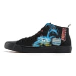 Akedo x Jaws Anniversary All Black Signature High Top - UK 3 / EU 35.5 / US Men's 3.5 / Women's 5