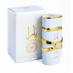 Yara Moi (Yara White) 100ml EDP By Lattafa For Women Floral Sweet Spray Gift