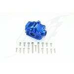 [FR] Gpm Alloy Front Gear Box -19Pc Set Blue Traxxas 1:10 Rustler 4X4 Hoss Slash