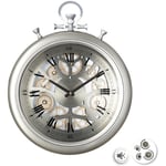 Horloge Gousset mécanique argent D40cm Atmosphera Créateur D'intérieur