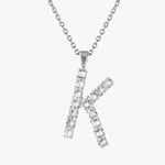 Caroline Svedbom Letter K Halsband / Crystal 50cm