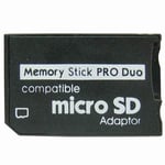 Micro SD til MS Pro Duo Adapter