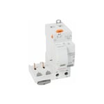 Bloc différentiel adaptable à vis DX³ pour disjoncteur 1 module par pôle - 2P 230V - 40A - typeF 300mA - LEGRAND