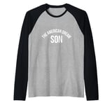 Mens The American Dream Son Raglan Baseball Tee