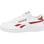 Reebok Homme Club C Revenge Basket, FTWR White/Vector Red/FTWR White, 42 EU