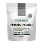 Amazon Brand - Amfit Nutrition Plant Based Protein Powder, Vanilla Ice Cream, 900g