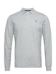 Hackett London Slim Fit Logo Ls Grå