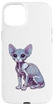 iPhone 15 Plus X-ray Sphynx Body Anatomy Radiography Skeleton Case