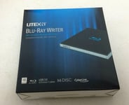 Liteon Blu-Ray DVD Writer Recorder Drive USB 3.0 External Ultra Slim UHD 4K NEW