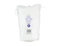 Simply Soft White Cotton Pads, 60 Count (8 cm x 6cm) - Chic Oval Design, Ideal for Makeup Removal & Skin Cleansing