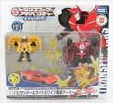 TAKARA-TOMY 862758-TAV43 TAKARA-TOMY - TRANSFORMERS BARITHUNDER & SIDESWIPE CM.