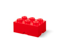 Room Copenhagen LEGO Storage Brick 6, Red (Red)