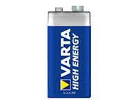 Varta High Energy - Batteri 20 X 9V - Alkaliskt