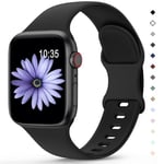 Higgs Silicone Bracelet Compatible avec Bracelet Apple Watch 40mm 41mm 38mm 44mm Ultra 2 49mm 45mm 46mm Femme, Bracelets Soft Silicone Sports pour iWatch Series (42mm 10) 9 SE/2 8 7 6 5 4 3 2 1