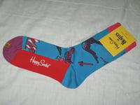 BNWT HAPPY SOCKS Beatles 50th Anniversary Yellow Submarine Socks  Size 3½ - 6½