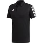 4060515694404 adidas Tiro 19 Cotton Polo Men's T-Shirt black DU0867 Adidas