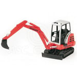 Bruder Toys 02432 Pro Series Schaeff HR16 Mini Digger Excavator Toy Model 1:16