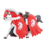 Figurine Cheval du chevalier licorne à la lance Papo