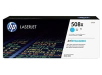 HP 508X Cyan High Yield Laserjet Toner Cartridge - CF361X