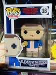 EN STOCK - FUNKO POP! 8 BIT STRANGER THINGS ELEVEN EXCLUSIVE