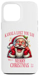 iPhone 13 Pro Max Kamala Lost Merry Christmas - Funny Christmas 2024 Election Case