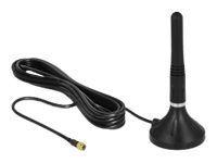 Delock LTE Antenna - Antenn - smart hem - 2-3 dBi - rundstrålande - inomhus/utomhus, magnetisk montering - svart