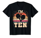 Youth Table Tennis 10 Year Old Birthday Boy Girl 10th Birthday T-Shirt