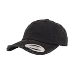 Flexfit Low Profile Destroyed Cap - keps - Black - One Size