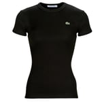 Lacoste T-shirts med korta ärmar TF5538-031 Svart dam