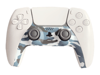 Piranha PS5 Controller Skins - Camo Blue