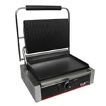 Panini Maker Grill Press Grooved / Flat Toaster Sandwich Toastie Machine 2000W