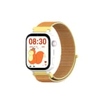 DCU TECNOLOGIC - Montre Connectée Enfant avec système Android - Whatsapp - Positionnement GPS - Appels vidéo - Bouton SOS - Contrôle Parental - Couleur: Orange