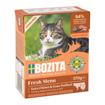 Bozita Sterilised Extra Kyckling & Biff Bitar i gel&eacute; 370 g