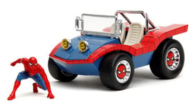 JADA TOYS, BUGGY avec figurine SPIDER-MAN, échelle 1/24, JAD33729